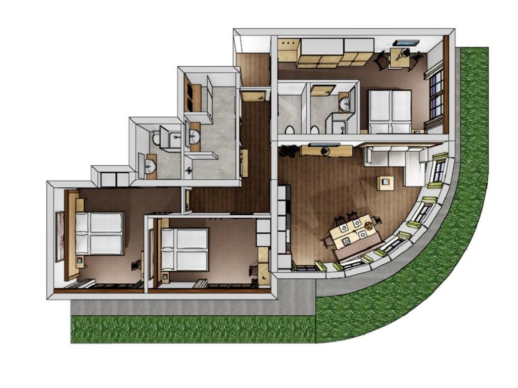 Appartements Alexander Fiss Esterno foto